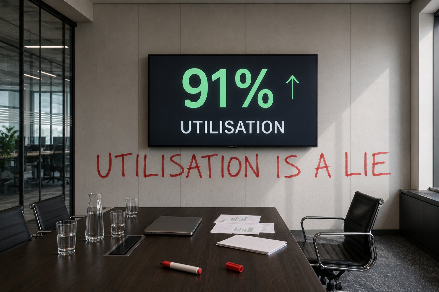 Bench utilisation is lying to you
