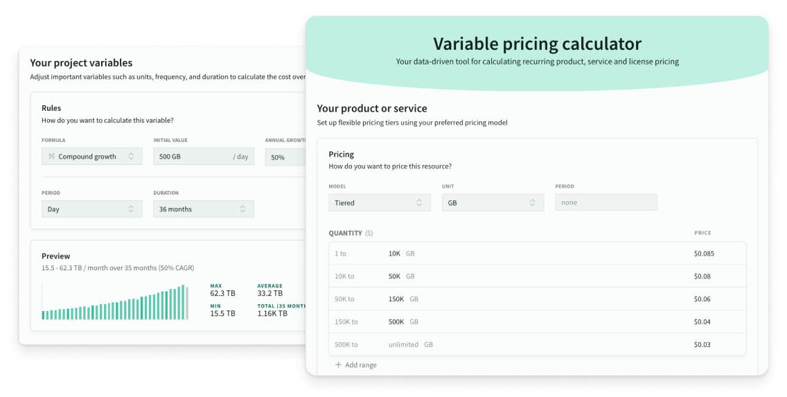 Our new, standalone pricing calculator