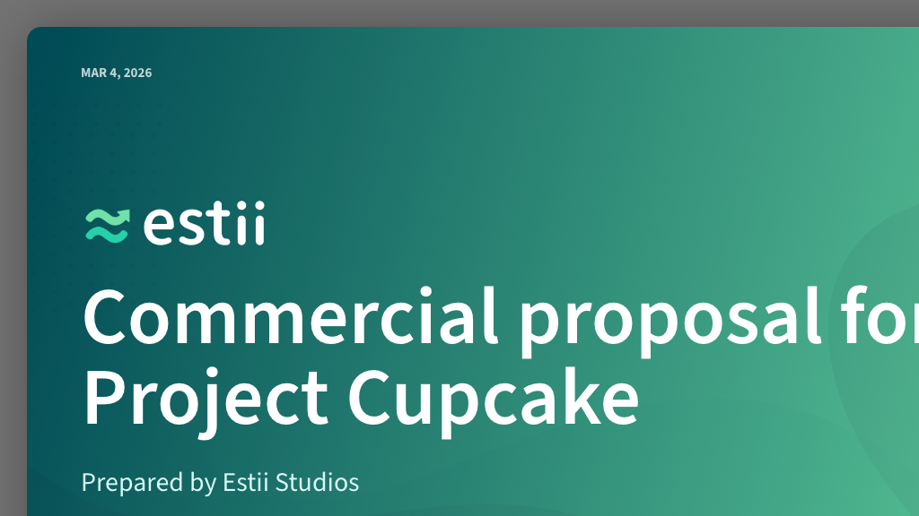 Proposal viewer